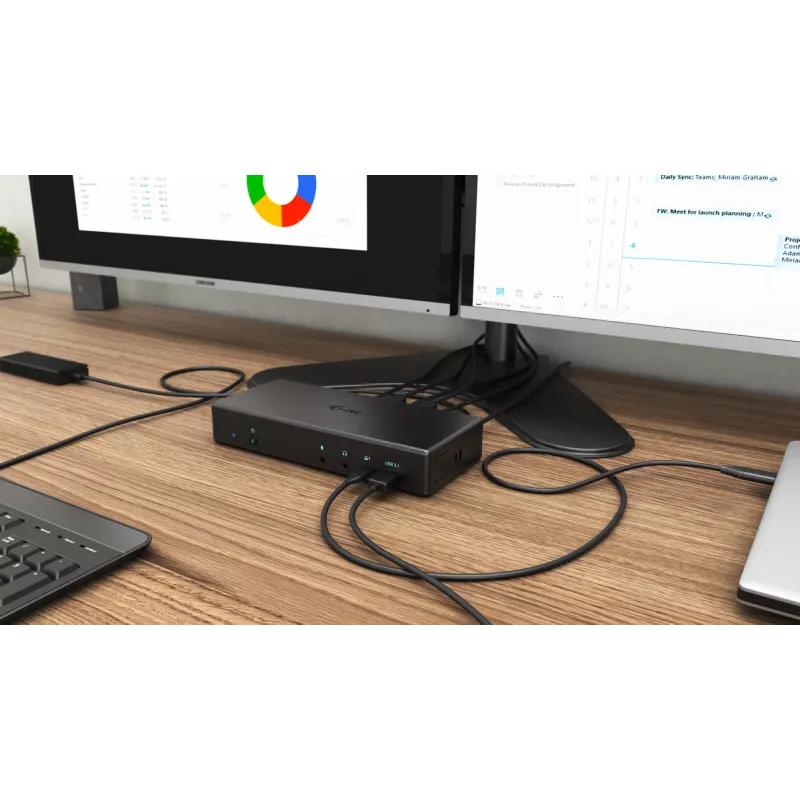 Docking Station i-tec USB-C Quattro Display Docking Station mit Power Delivery 85 W