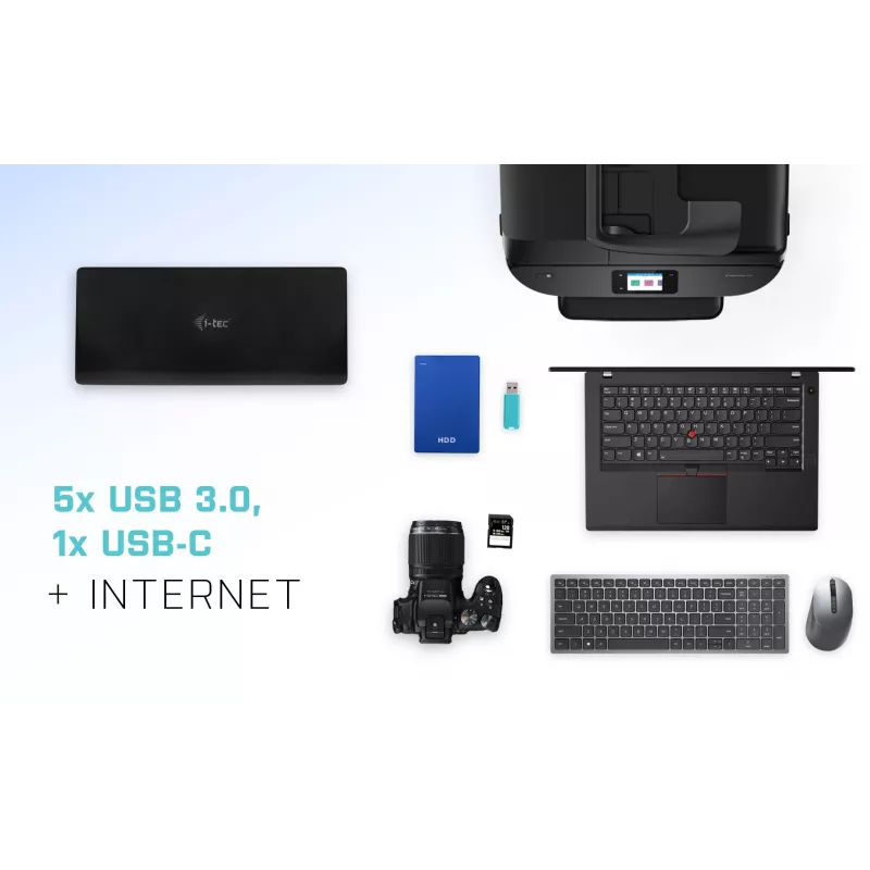 Docking Station i-tec USB-C Quattro Display Docking Station mit Power Delivery 85 W