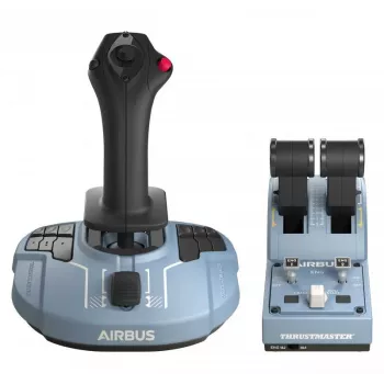 Thrustmaster Airbus Edition Schwarz, Blau USB Joystick Analog / Digital PC