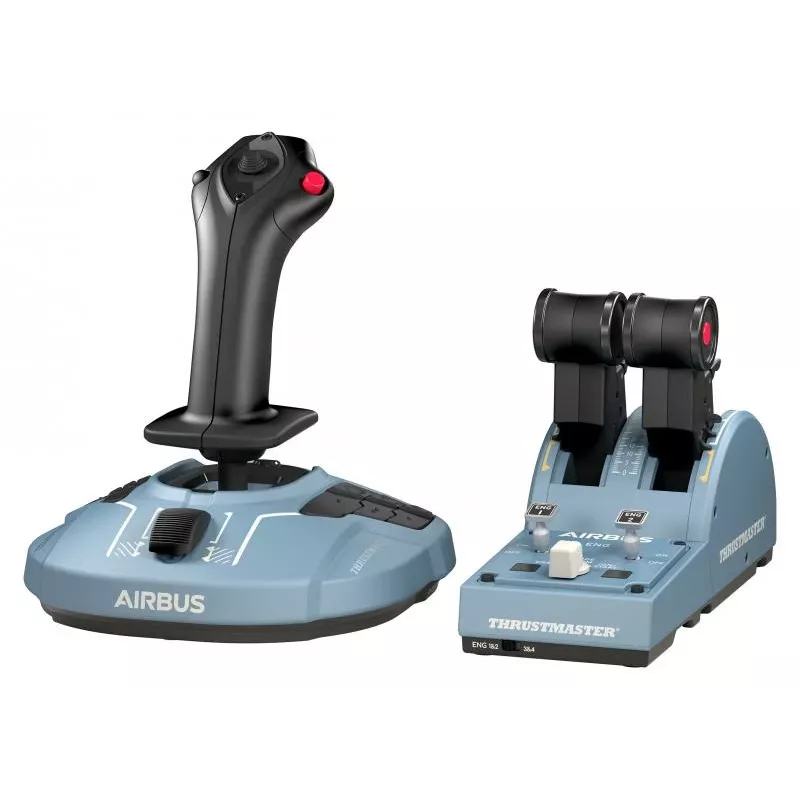 Thrustmaster Airbus Edition Schwarz, Blau USB Joystick Analog / Digital PC