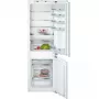 Einbau-Kühl-Gefrierkombination Bosch Serie 6 KIS86AFE0, 266 L Gesamt, 192 L Kühlteil, 74 L Gefrierteil unten, Touch-Bedienung, Türanschlag wechselbar