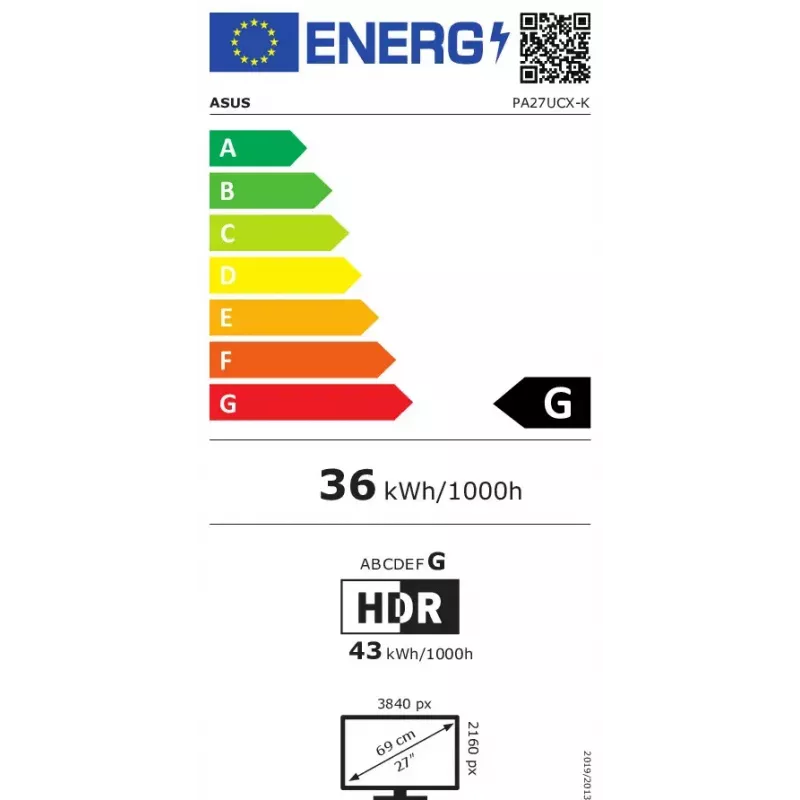 ASUS ProArt PA27UCX-K Computermonitor 68,6 cm (27 Zoll) 3840 x 2160 Pixel 4K Ultra HD LED Schwarz