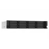 QNAP TS-1273AU-RP-8G NAS/Storage-Server Rack (2U) Ryzen Embedded V1500B 8 GB DDR4 0 TB QNAP QTS Aluminium, Schwarz