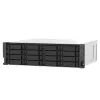 QNAP TS-1673AU-RP-16G NAS/Storage Server Rack (3U) Ryzen Embedded V1500B 16 GB DDR4 0 TB QNAP QTS Schwarz, Grau