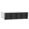QNAP TS-1673AU-RP-16G NAS/Storage Server Rack (3U) Ryzen Embedded V1500B 16 GB DDR4 0 TB QNAP QTS Schwarz, Grau