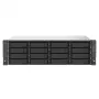 QNAP TS-1673AU-RP-16G NAS/Storage Server Rack (3U) Ryzen Embedded V1500B 16 GB DDR4 0 TB QNAP QTS Schwarz, Grau