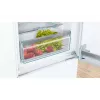 Einbau-Kühl-Gefrierkombination Bosch Serie 6 KIS87AFE0, 272 L Gesamt, 209 L Kühlteil, 63 L Gefrierteil unten, weiß, wechselbarer Türanschlag