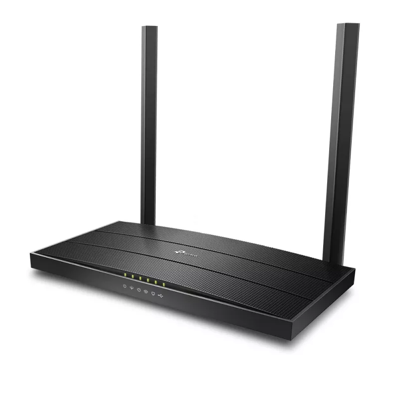 TP-Link Archer AC1200 MU-MIMO VDSL/ADSL Wireless Modem Router, Schwarz