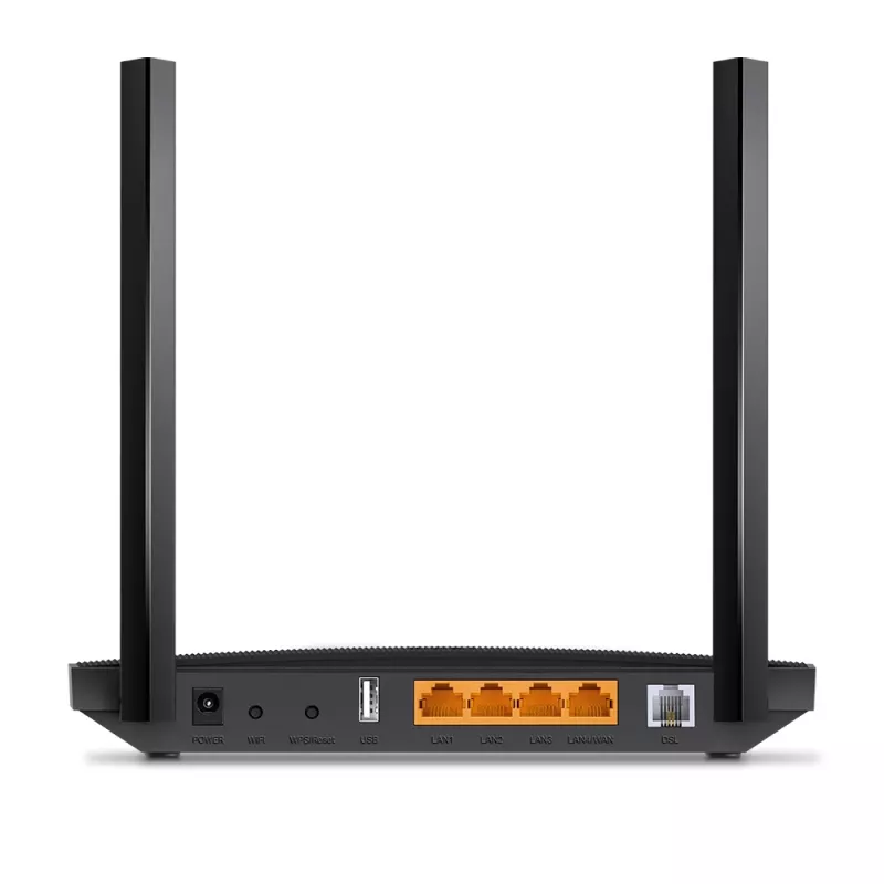 TP-Link Archer AC1200 MU-MIMO VDSL/ADSL Wireless Modem Router, Schwarz