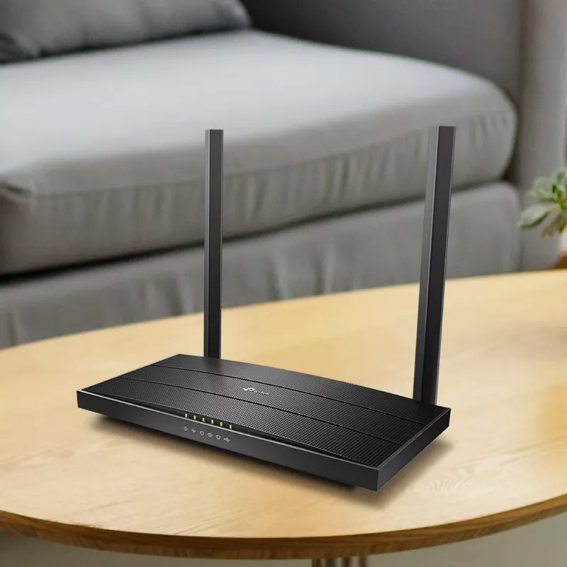 TP-Link Archer AC1200 MU-MIMO VDSL/ADSL Wireless Modem Router, Schwarz