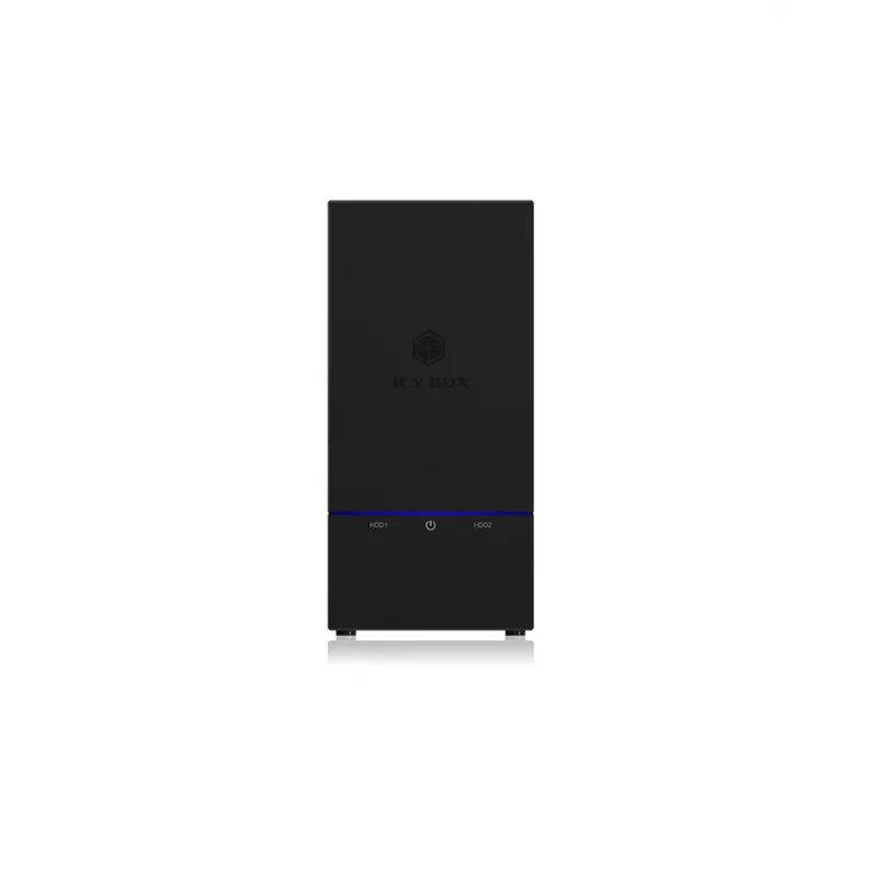 ICY BOX IB-RD3621-C31 Festplatten-Array 0 TB Desktop Schwarz
