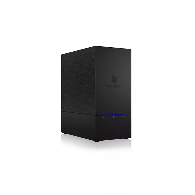 ICY BOX IB-RD3621-C31 Festplatten-Array 0 TB Desktop Schwarz