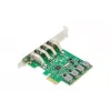 DIGITUS USB PCIe Erweiterungskarte USB 3.0, 4-Port A/F, Chipsatz: VL805, selbstversorgt