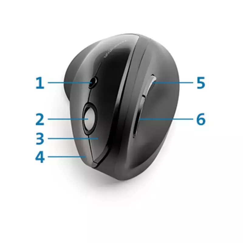 Maus Kensington Pro Fit Ergo Vertical Wireless RF Wireless
