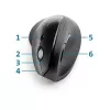 Maus Kensington Pro Fit Ergo Vertical Wireless RF Wireless