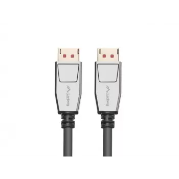 DisplayPort-Kabel LANBERG CA-DPDP-20CU-0018-BK 1,8 m DisplayPort 1.4 32,4 Gbit/s HDR Vergoldet