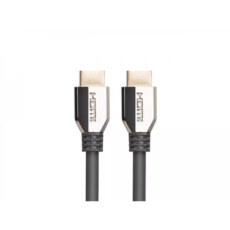 HDMI-Kabel LANBERG CA-HDMI-30CU-0018-BK — HDMI 2.1, 1,8 m, 48 Gbit/s, 7680×4320, 240 Hz, ARC, eARC/Ethernet-Unterstützung