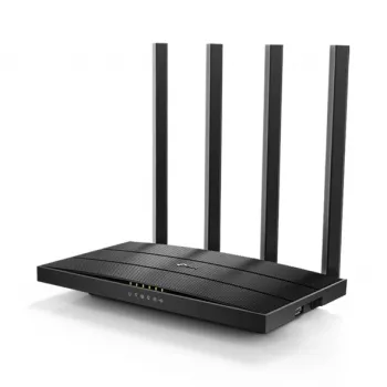 TP-Link Archer C6U WLAN-Router Gigabit Ethernet Dualband (2,4 GHz / 5 GHz) Schwarz