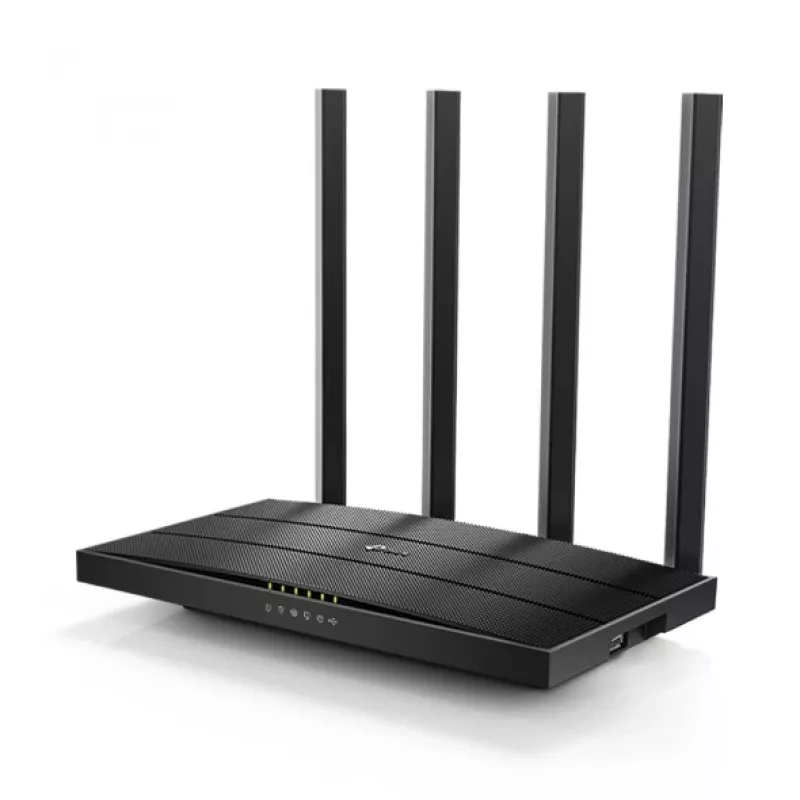TP-Link Archer C6U WLAN-Router Gigabit Ethernet Dualband (2,4 GHz / 5 GHz) Schwarz