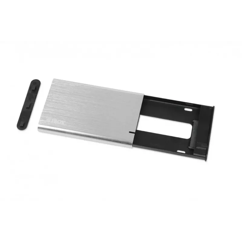 HDD/SSD-Gehäuse IBOX HD-05 — 2,5 Zoll SATA III, USB 3.2 Gen 1 (5 Gbit/s), Micro-USB B, bis zu 10 TB, grau