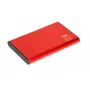 HDD/SSD-Gehäuse IBOX HD-05 Rot 2,5 Zoll — USB 3.2 Gen 1 (5 Gbit/s), JMicron JMS578, bis zu 10 TB