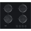 Whirlpool AKT 616/NB Schwarz Einbau-Gaskochfeld 60 cm 4 Kochzonen