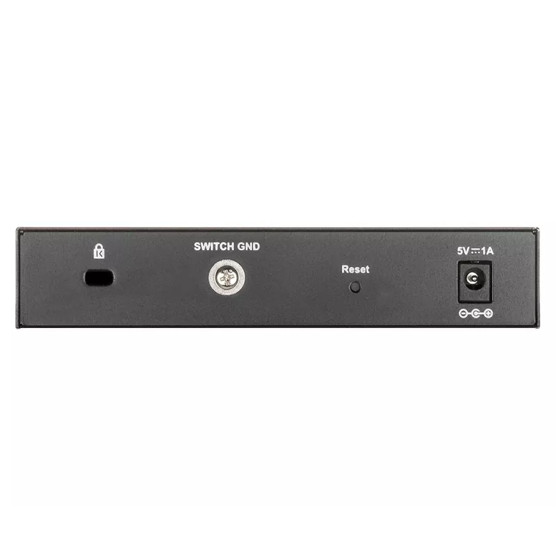 D-Link DGS-1100-08V2 Managed L2 Gigabit Ethernet (10/100/1000) Schwarz
