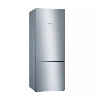 Kühl-Gefrierkombination Bosch Serie 4 KGV58VLEAS, freistehend, 503 L Gesamt (377 L Kühlteil / 126 L Gefrierteil), Edelstahl