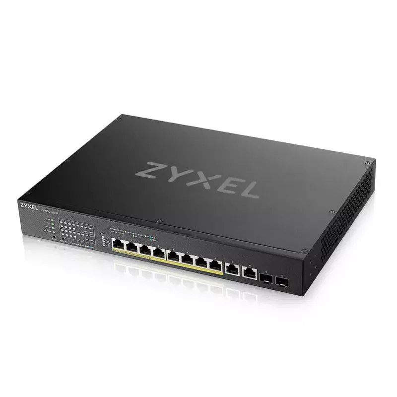 Zyxel XS1930-12HP-ZZ0101F Netzwerk-Switch Managed L3 10G Ethernet (100/1000/10000) Power over Ethernet (PoE) Schwarz