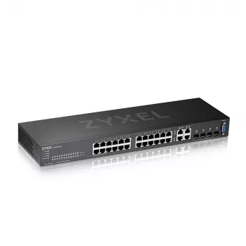 Zyxel GS2220-28-EU0101F Netzwerk-Switch Managed L2 Gigabit Ethernet (10/100/1000) Schwarz