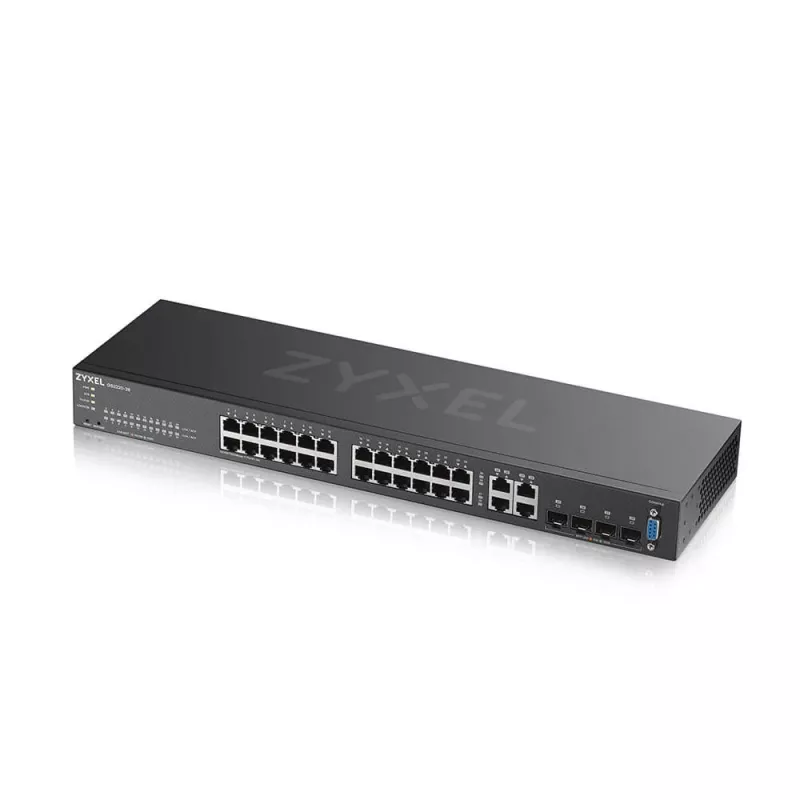 Zyxel GS2220-28-EU0101F Netzwerk-Switch Managed L2 Gigabit Ethernet (10/100/1000) Schwarz