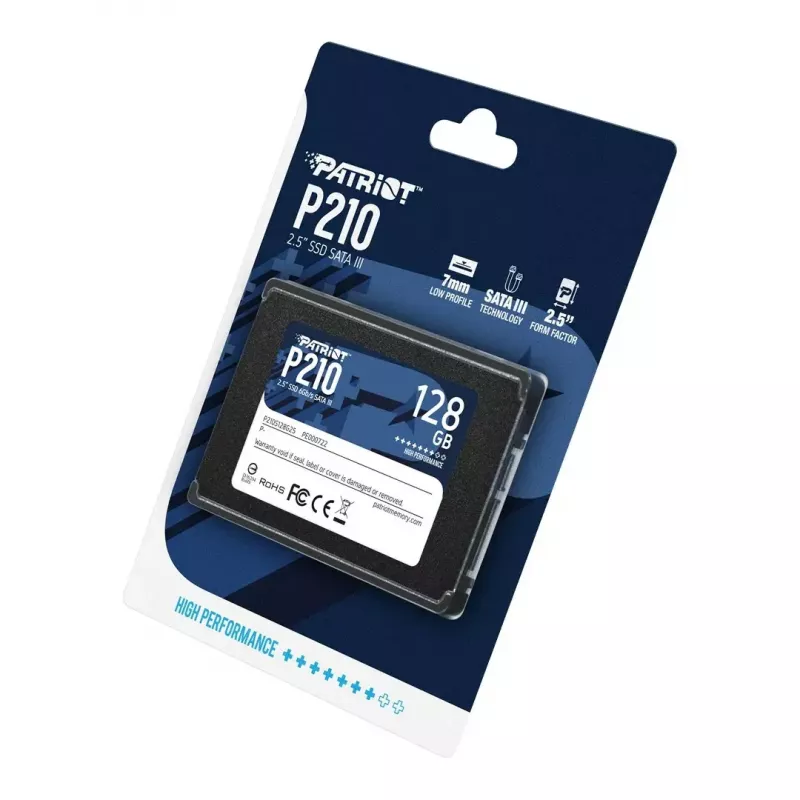 Patriot Memory P210 2.5 Zoll 128GB Serial ATA III 450/350 MB/s
