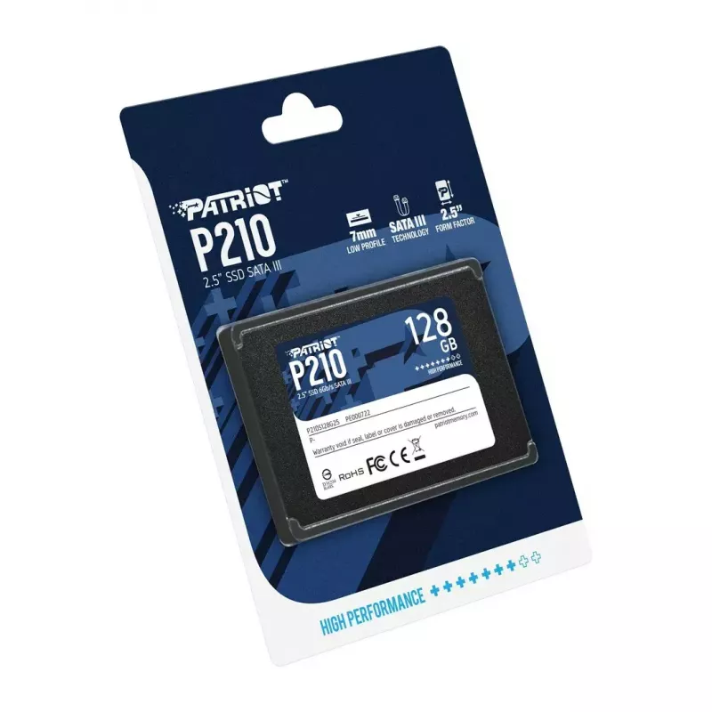 Patriot Memory P210 2.5 Zoll 128GB Serial ATA III 450/350 MB/s
