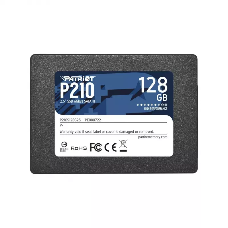 Patriot Memory P210 2.5 Zoll 128GB Serial ATA III 450/350 MB/s