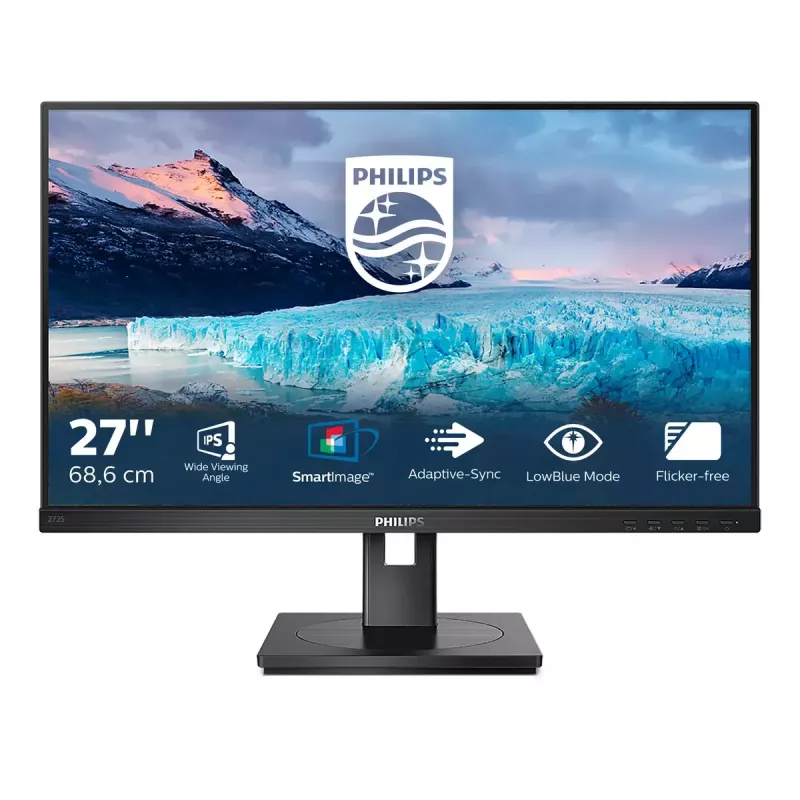 Philips S Line 272S1AE/00 Computer-Monitor 68,6 cm (27 Zoll) 1920 x 1080 Pixel Full HD LCD Schwarz