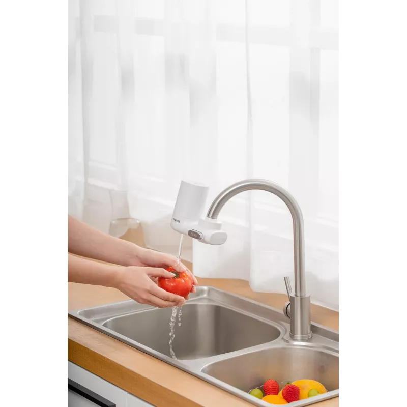 Philips AWP3703/10 Wasserfilter Wasserhahn-Wasserfilter Weiß