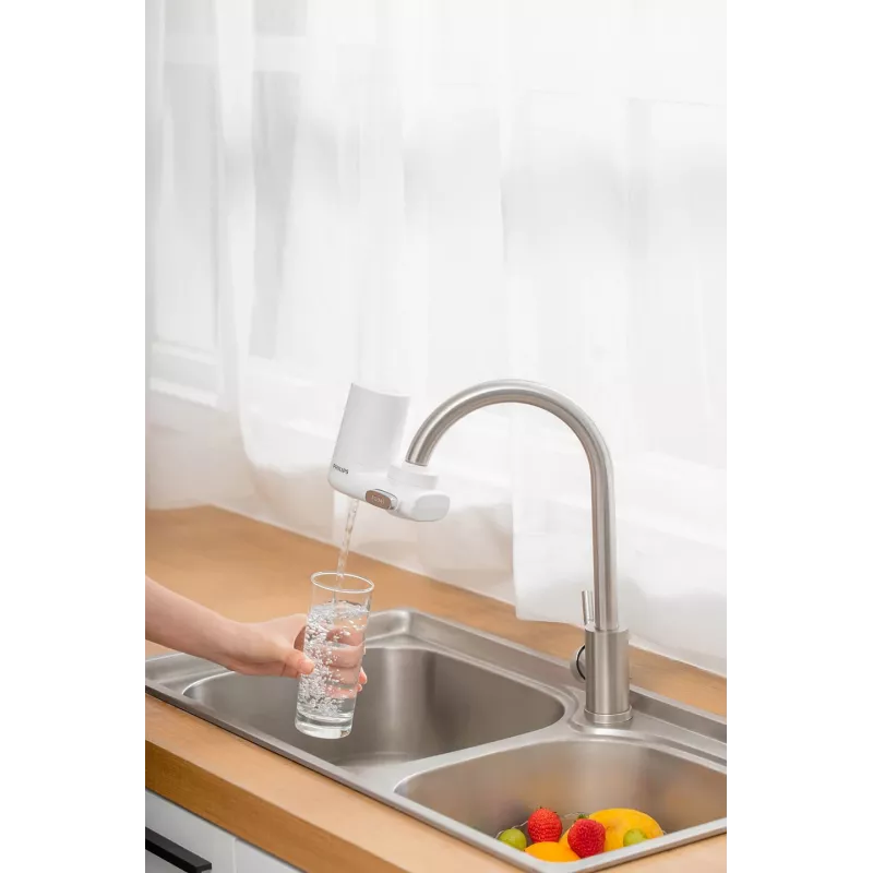 Philips AWP3703/10 Wasserfilter Wasserhahn-Wasserfilter Weiß