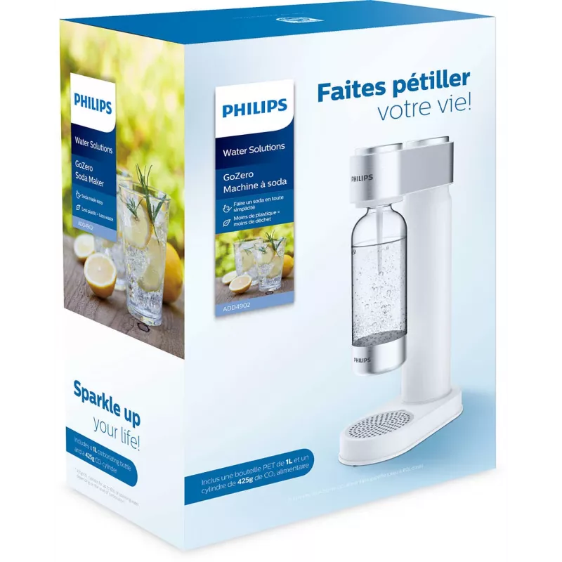 Philips ADD4902WH/10 Karbonisierer Kunststoff Weiß