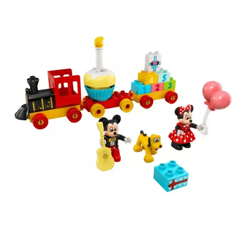 LEGO DUPLO Set 10941 Mickys und Minnies Geburtstag – DUPLO-Figuren, 22 Teile, für Kinder ab 2 Jahren