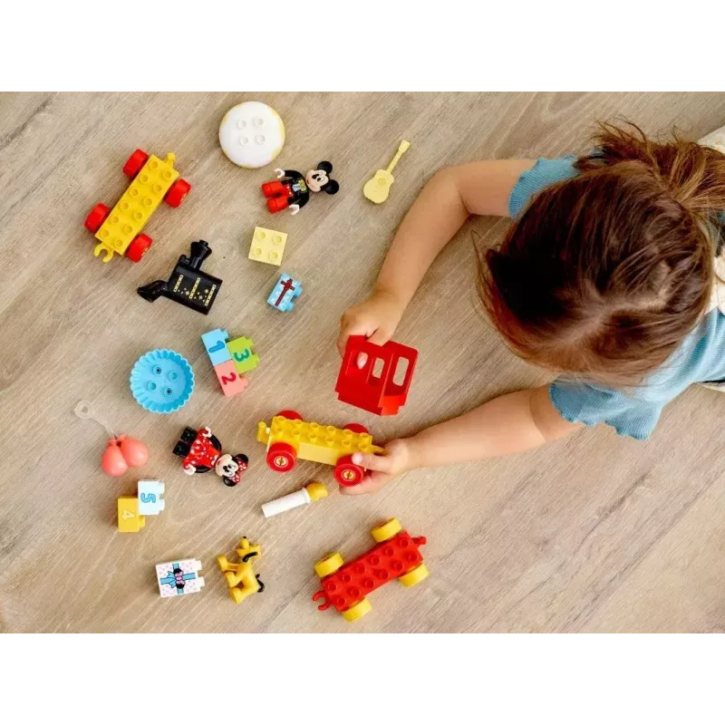 LEGO DUPLO Set 10941 Mickys und Minnies Geburtstag – DUPLO-Figuren, 22 Teile, für Kinder ab 2 Jahren