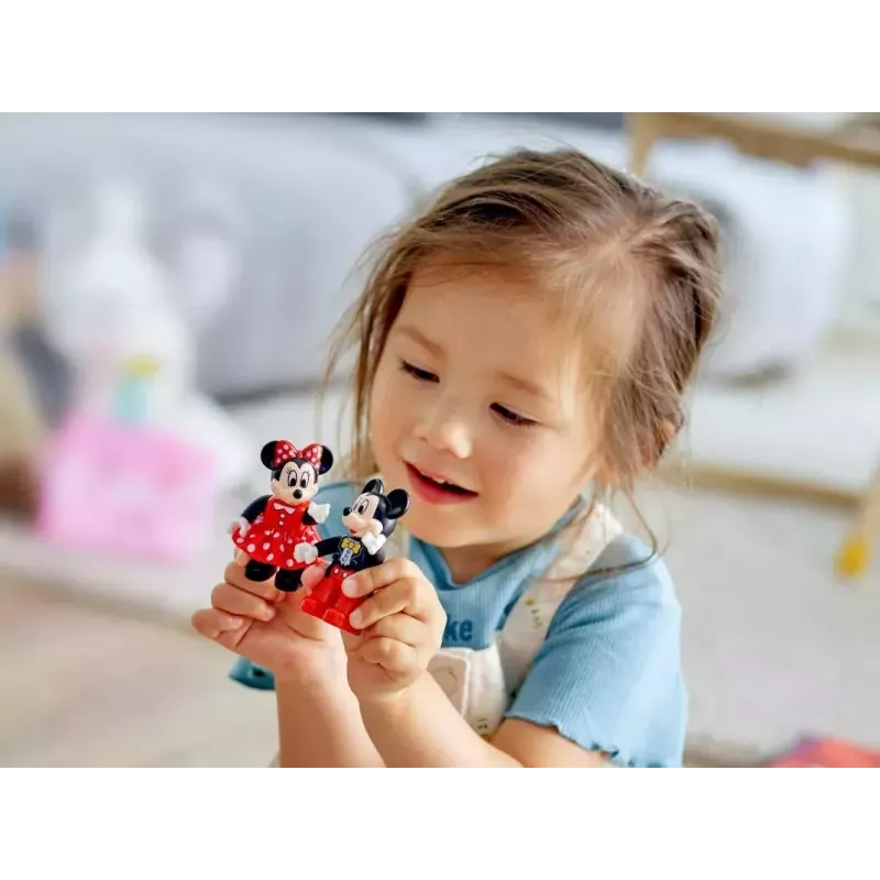LEGO DUPLO Set 10941 Mickys und Minnies Geburtstag – DUPLO-Figuren, 22 Teile, für Kinder ab 2 Jahren
