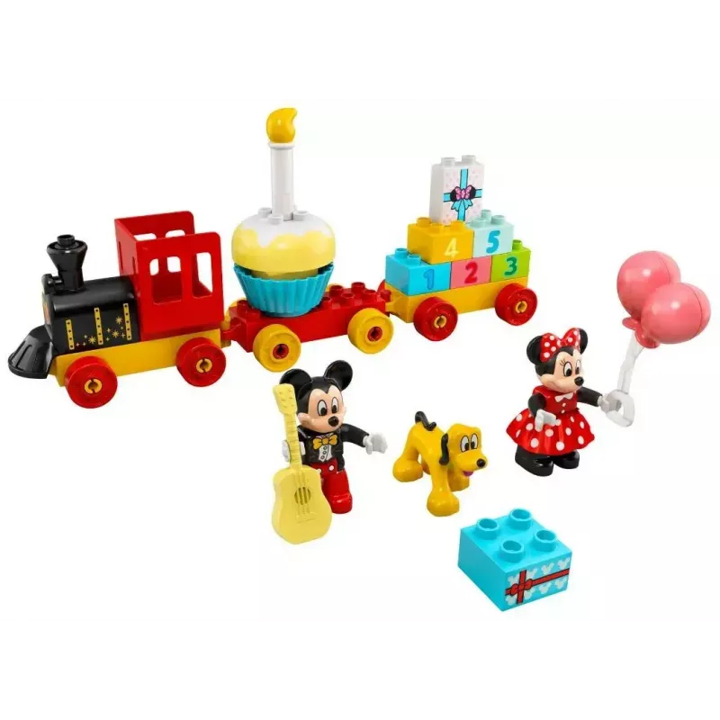 LEGO DUPLO Set 10941 Mickys und Minnies Geburtstag – DUPLO-Figuren, 22 Teile, für Kinder ab 2 Jahren