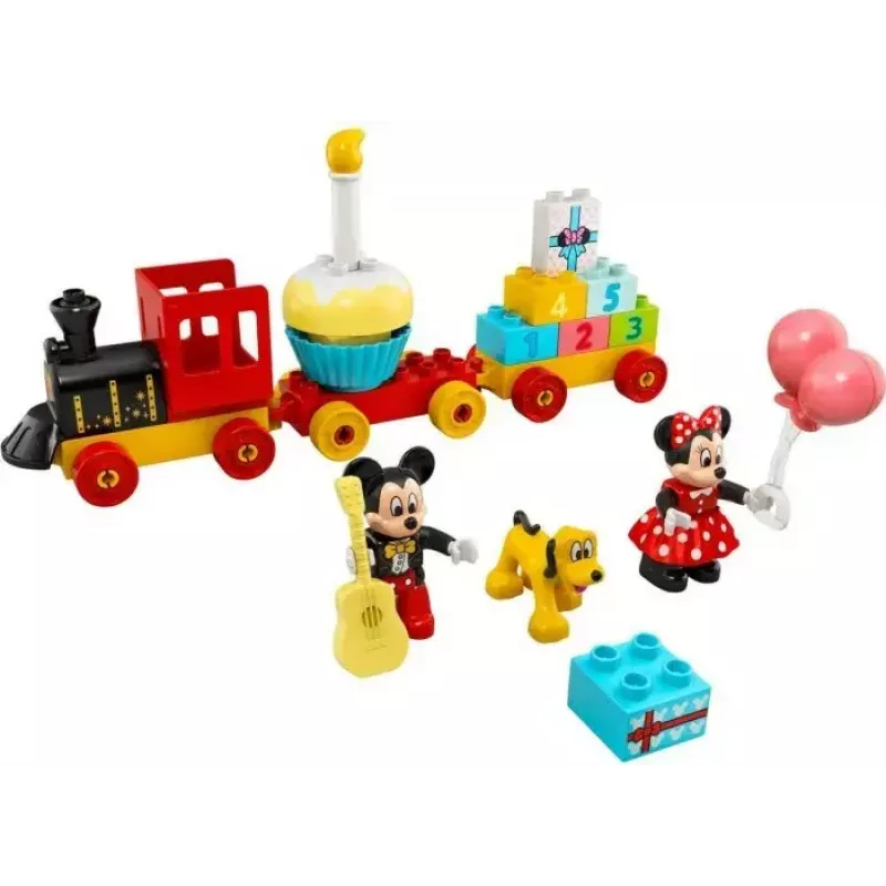 LEGO DUPLO Set 10941 Mickys und Minnies Geburtstag – DUPLO-Figuren, 22 Teile, für Kinder ab 2 Jahren