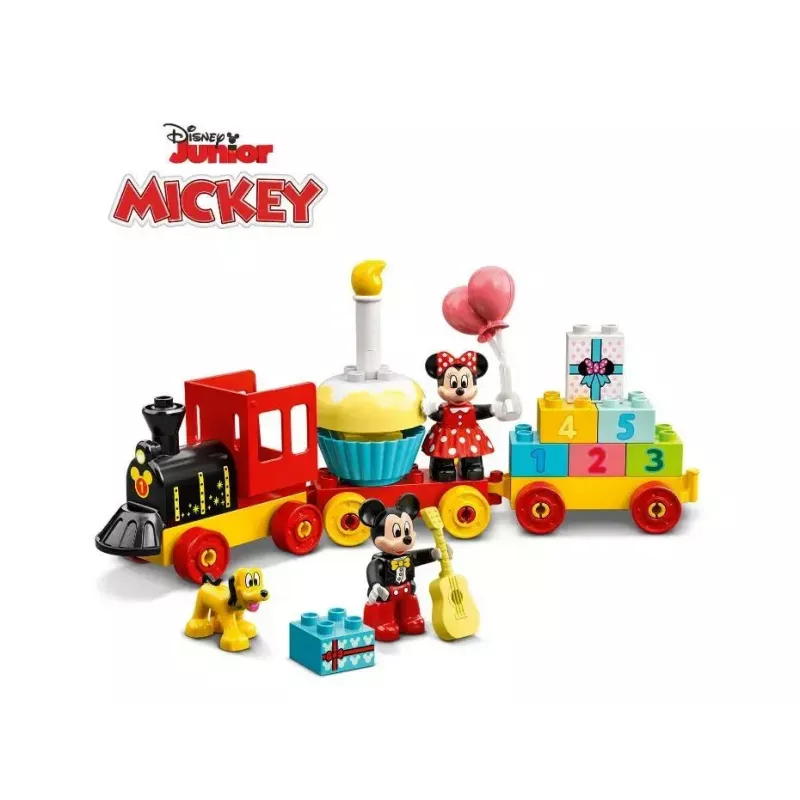 LEGO DUPLO Set 10941 Mickys und Minnies Geburtstag – DUPLO-Figuren, 22 Teile, für Kinder ab 2 Jahren