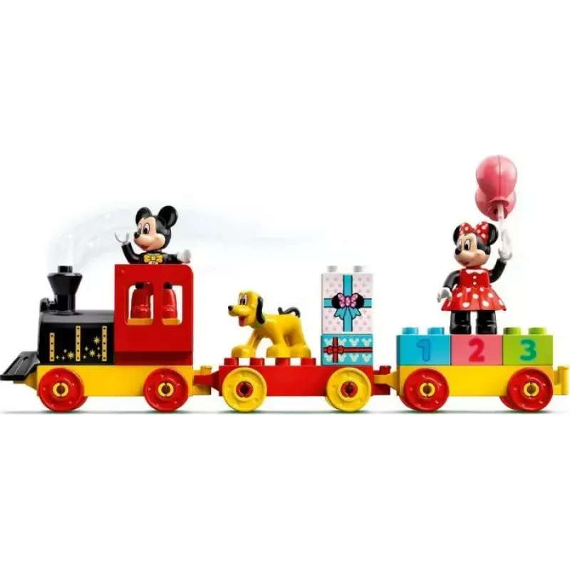 LEGO DUPLO Set 10941 Mickys und Minnies Geburtstag – DUPLO-Figuren, 22 Teile, für Kinder ab 2 Jahren