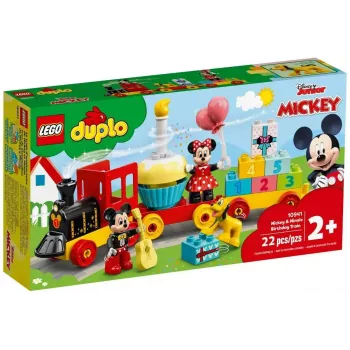 LEGO DUPLO Set 10941 Mickys und Minnies Geburtstag – DUPLO-Figuren, 22 Teile, für Kinder ab 2 Jahren