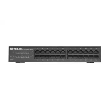 NETGEAR GS324 Unmanaged Gigabit Ethernet (10/100/1000) Schwarz