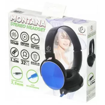 Stereo-Kopfhörer Rebeltec MONTANA BLU