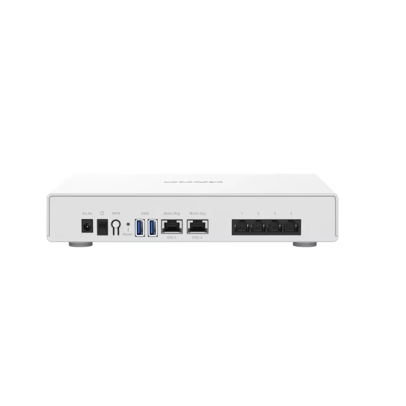 QNAP QHora-301W Wireless-Router 10 Gigabit Ethernet Dualband (2,4 GHz / 5 GHz) Weiß