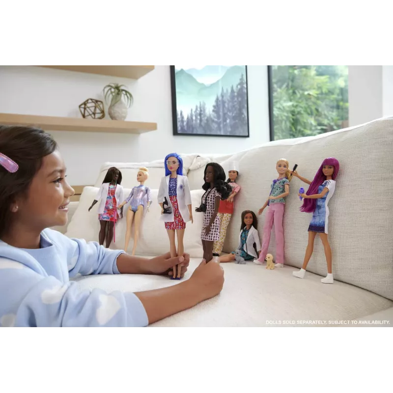 Barbie Krankenschwesterpuppe mit Kittel, Kleidung und Zubehör, Modepuppe, Weiblich, 3 Jahr(e), Mädchen, 304,8 mm, 120 g
